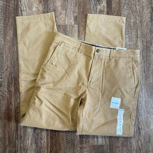 Sonoma Straight Fit Khaki Pants Flexwear 34x32 NWT